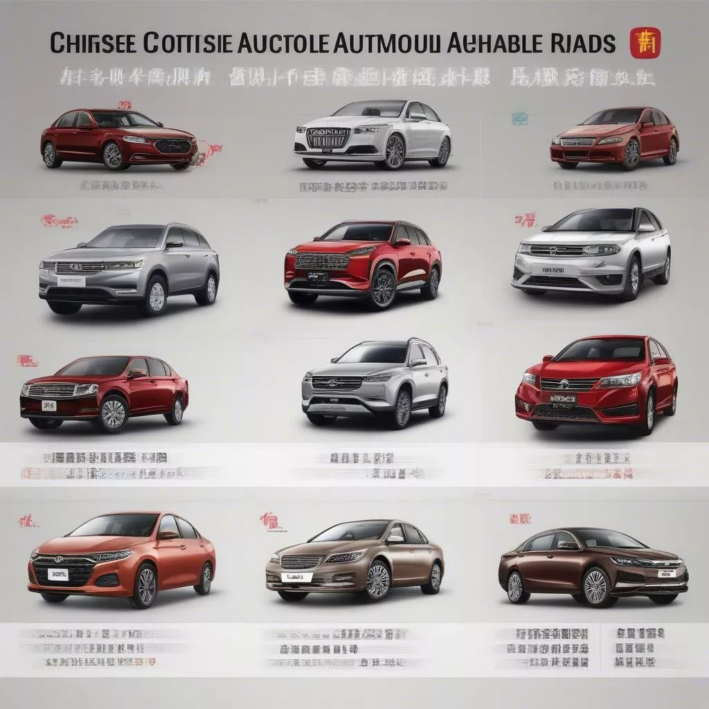 Thương hiệu xe ô tô Trung Quốc