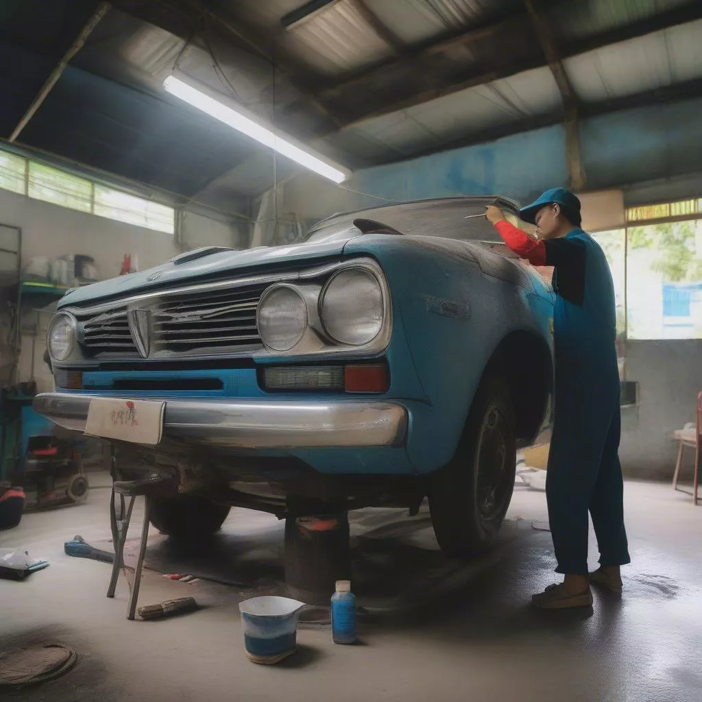 【ホーチミン市】自動車塗装工の求人：腕利きの職人求む！