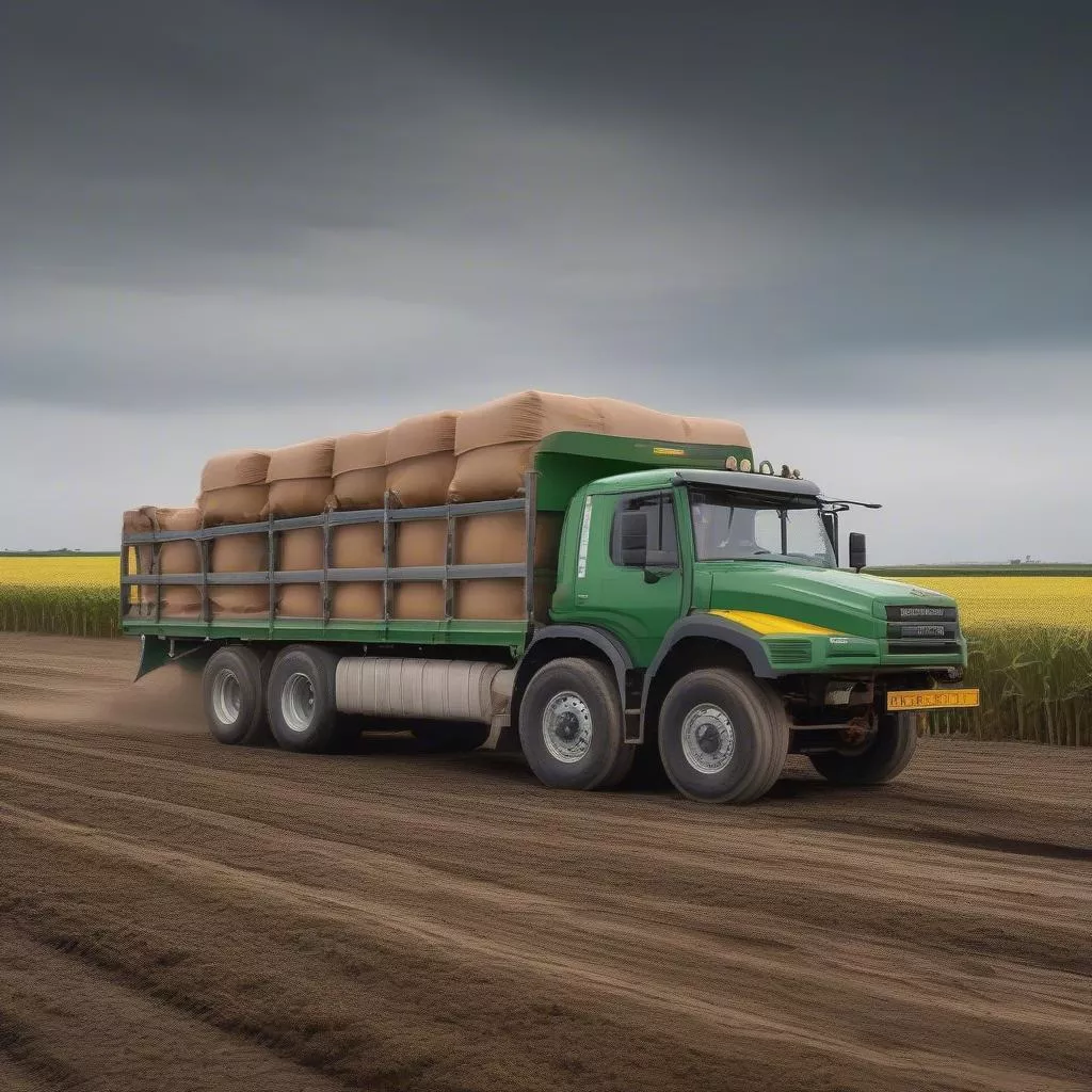 Xe tải TMT 8.7 tấn 2 cầu phục vụ nông nghiệp