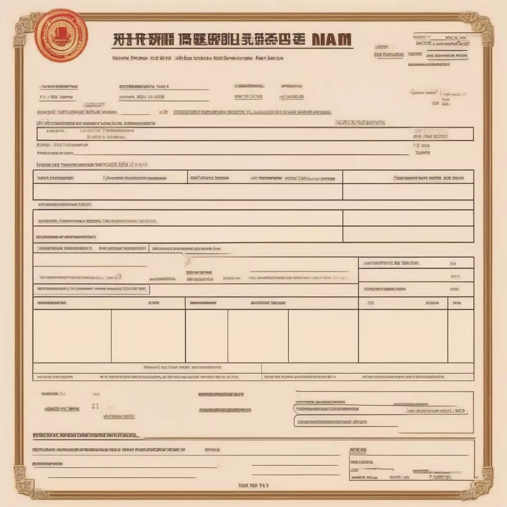 Tờ Khai Khi Lấy Biển Số Xe: Hướng Dẫn Chi Tiết Cho Người Mới