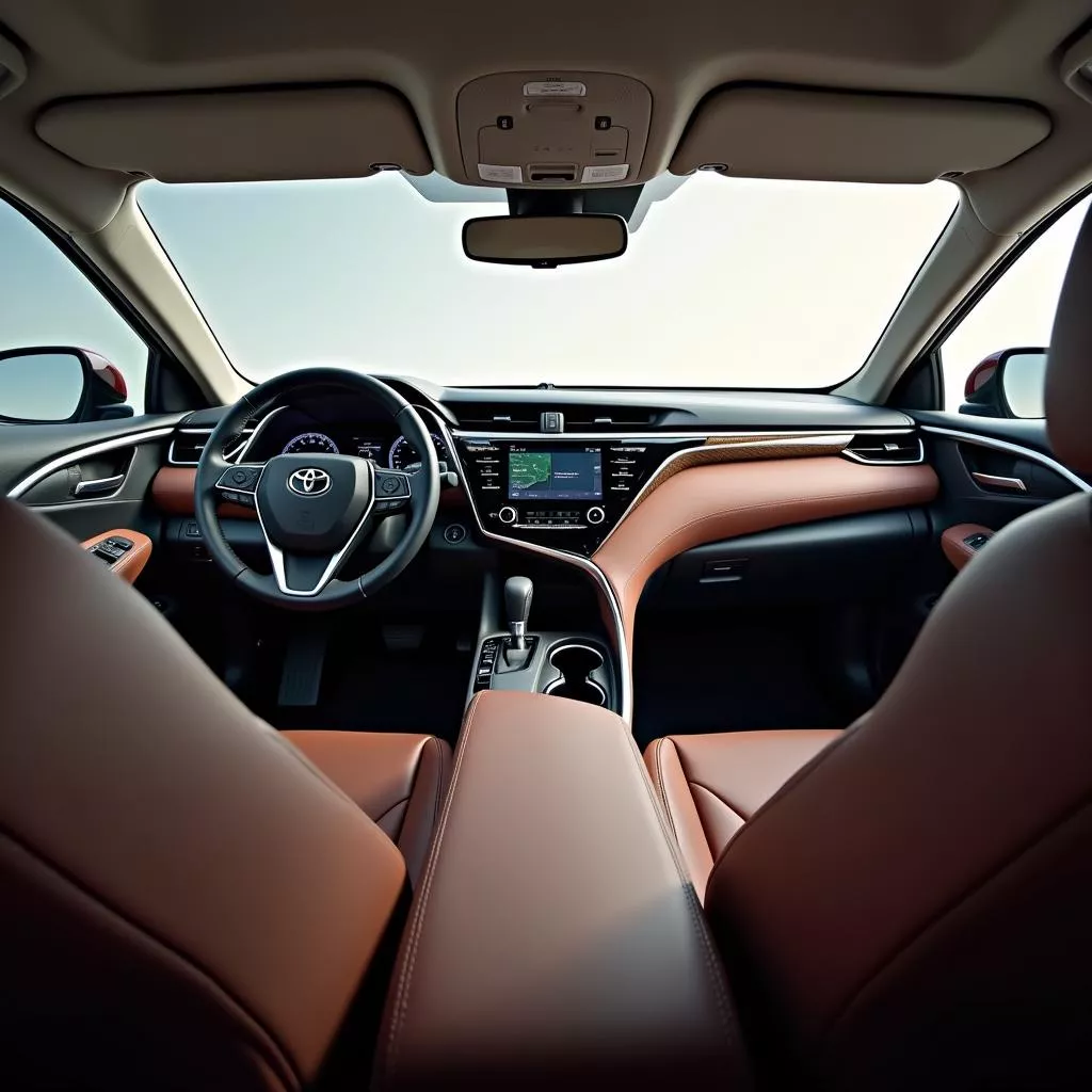 Toyota Camry 2018 nội thất