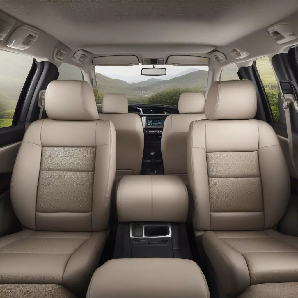 Toyota Fortuner Interior