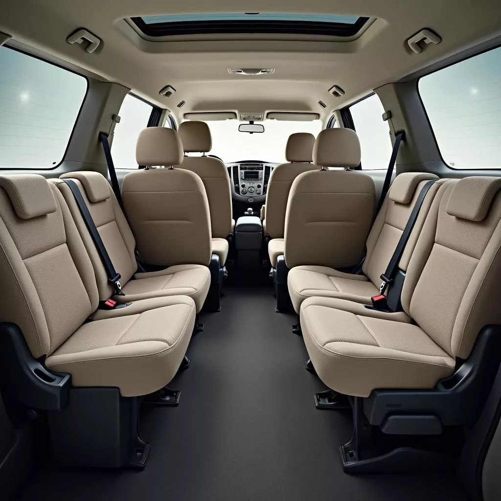 Toyota Innova 2012 nội thất