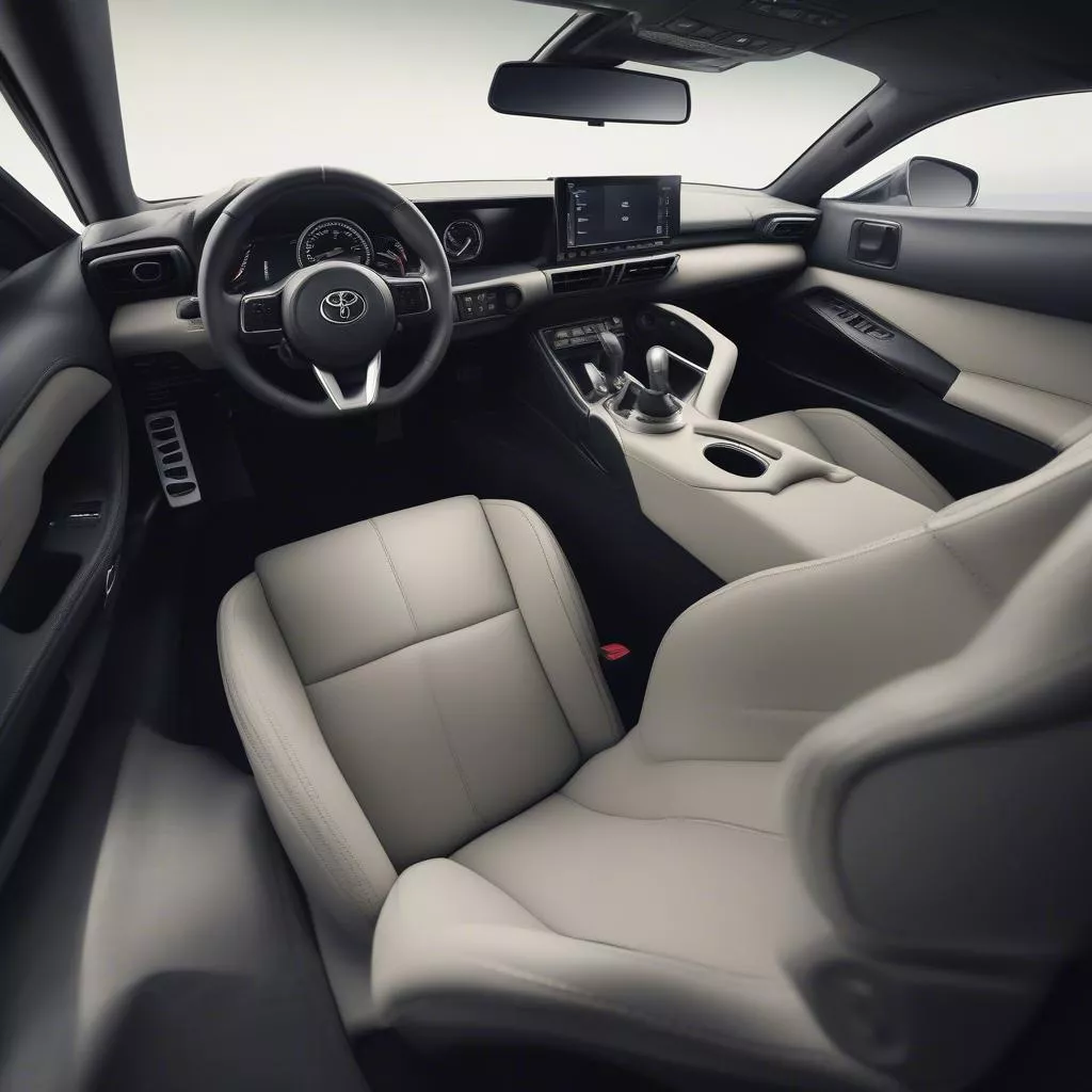 Nội thất Toyota Supra