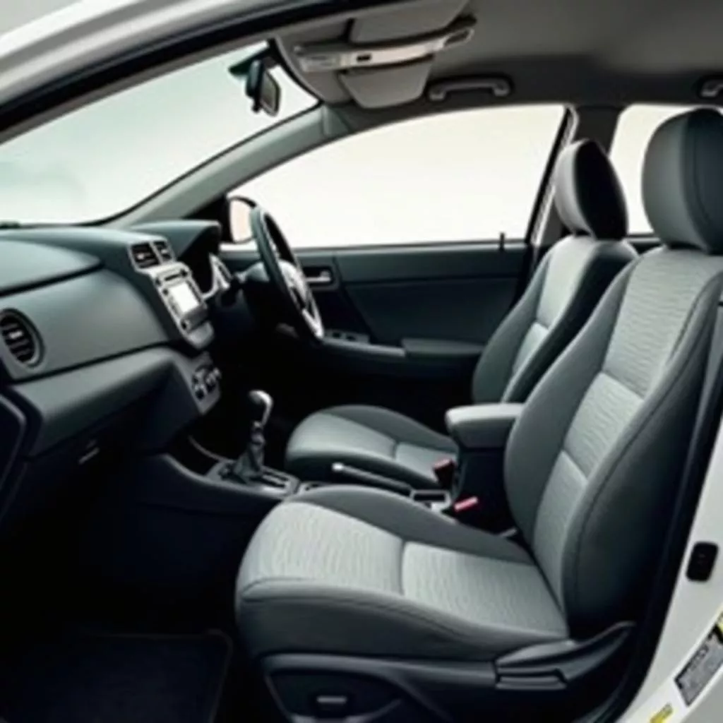 Toyota Vios 2011 nội thất