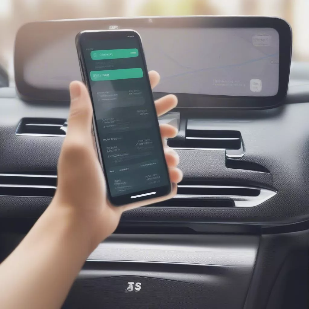 License plate lookup on a phone