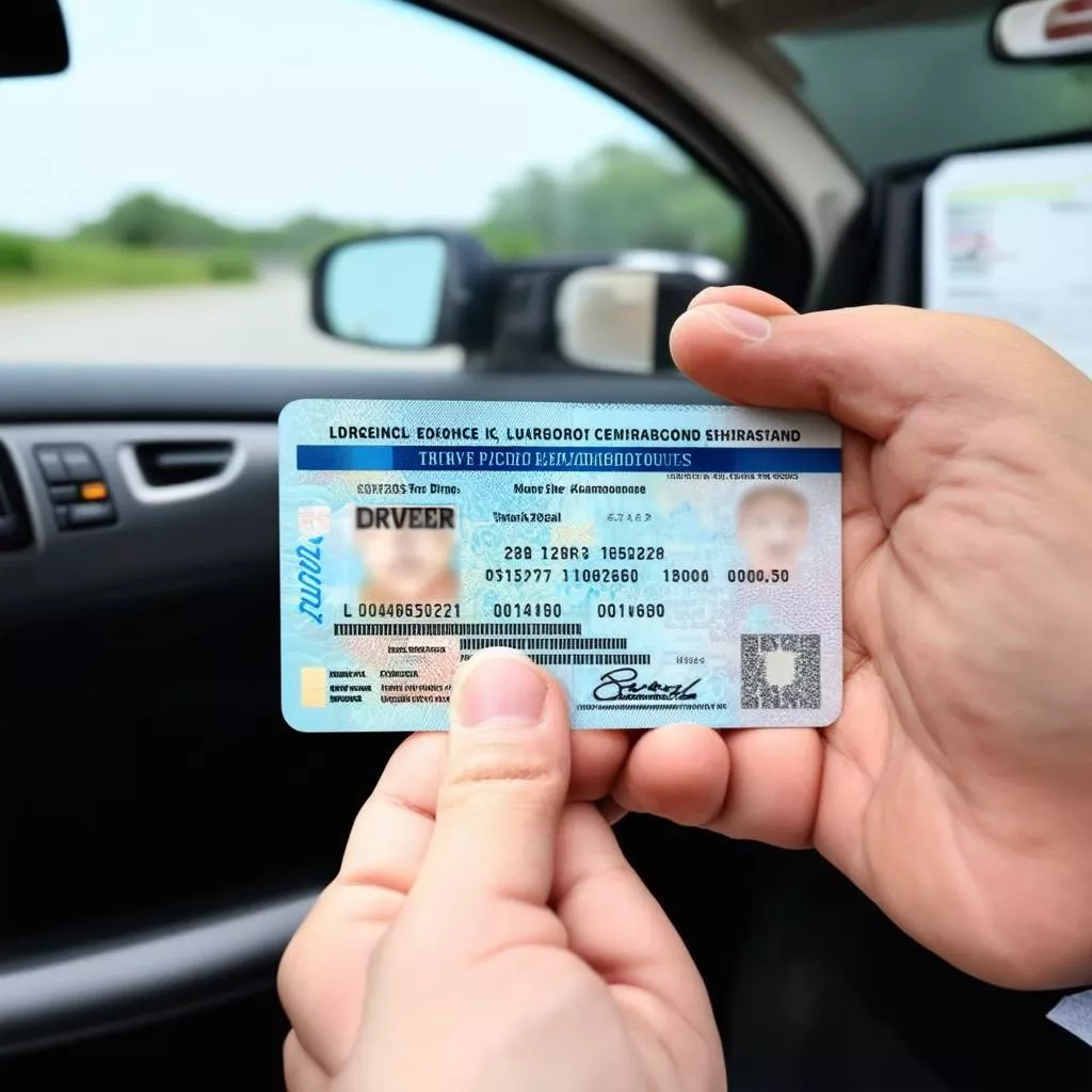 Tra cứu thông tin bằng lái xe ô tô B2