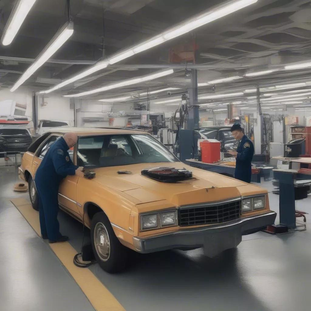 Trung tâm đăng kiểm xe