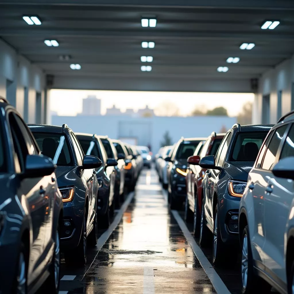 Vehicle inspection center