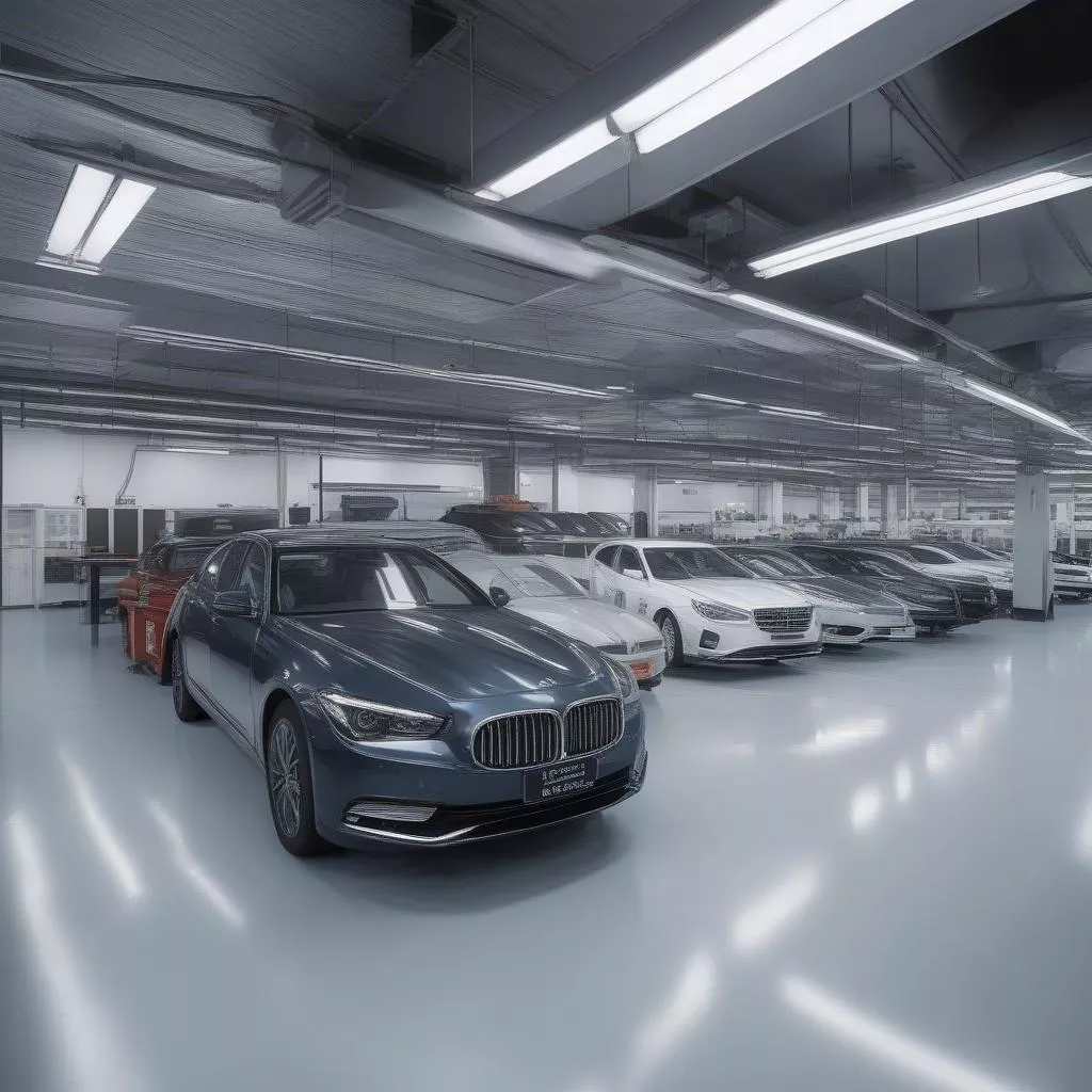 Centro di revisione veicoli a motore