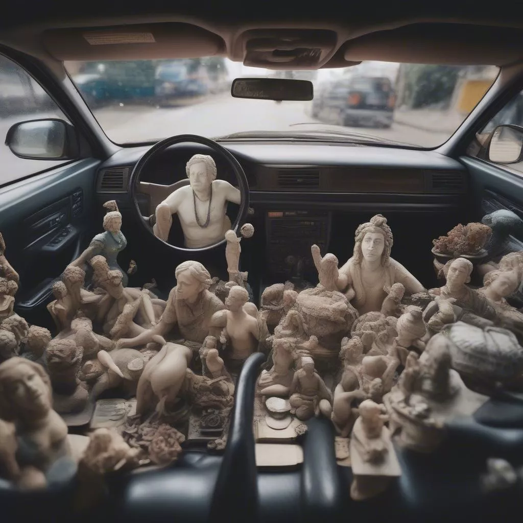 Précautions concernant les statuettes Feng Shui en voiture