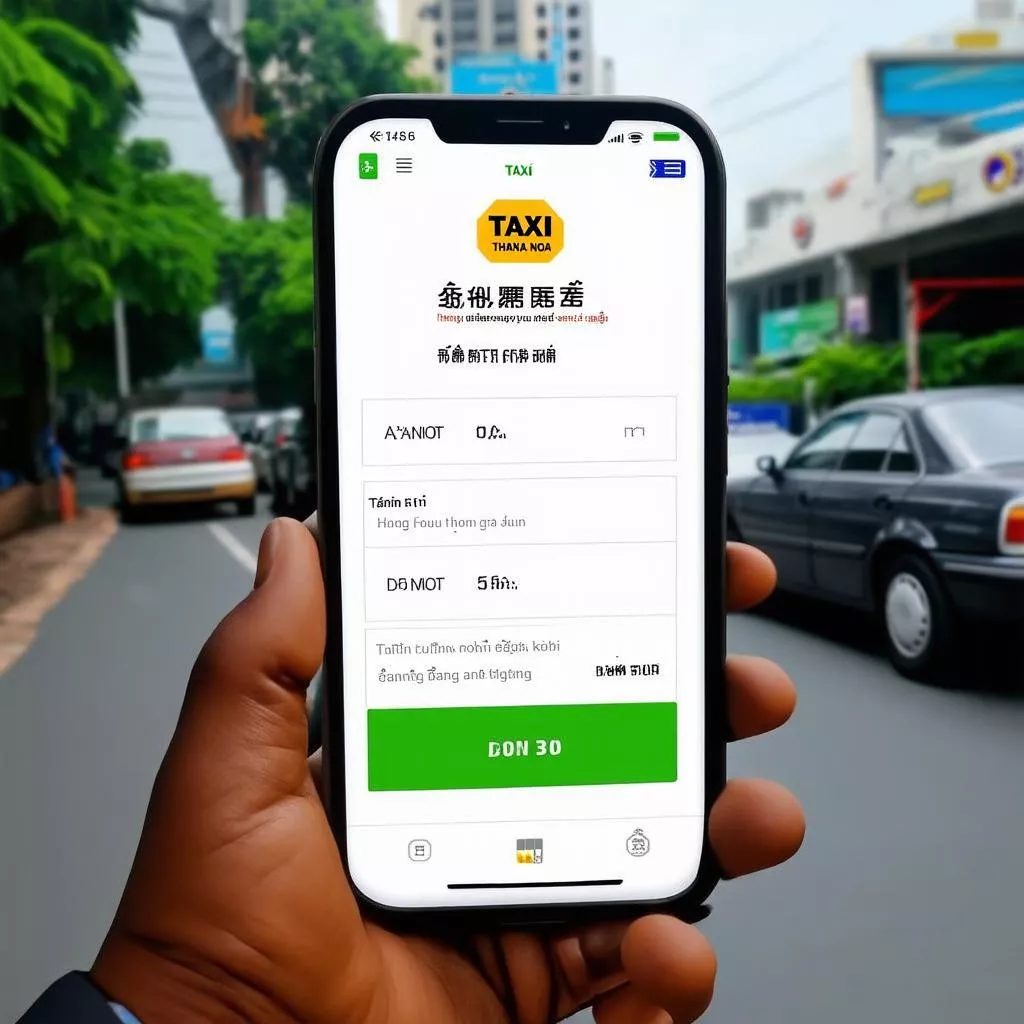 Thanh Nga Taxi Booking App