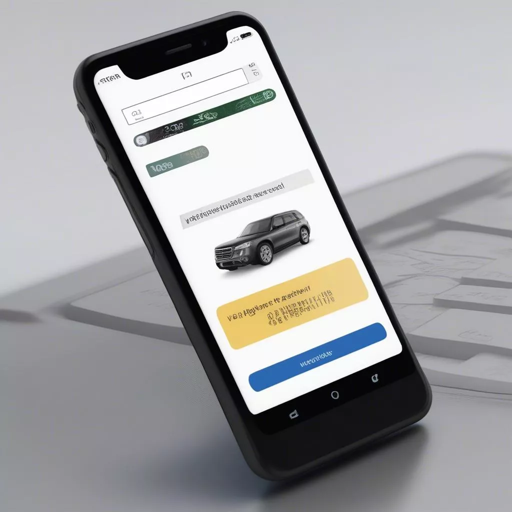Mobile app for license plate lookup.
