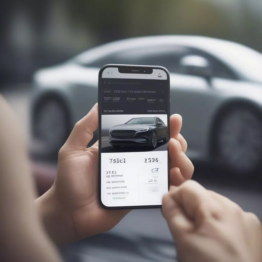 Ứng dụng tra cứu số khung xe ô tô