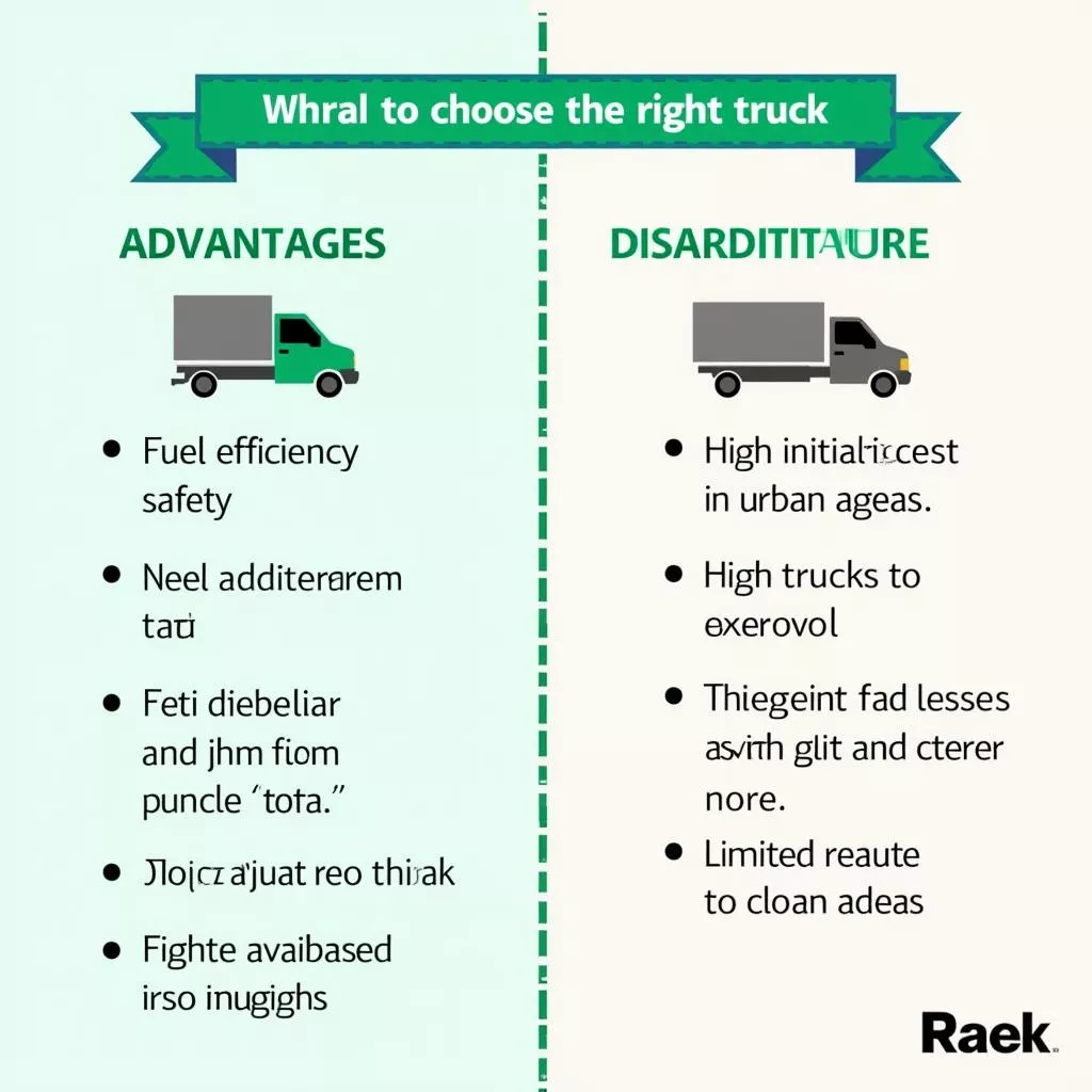 Truck pros and cons