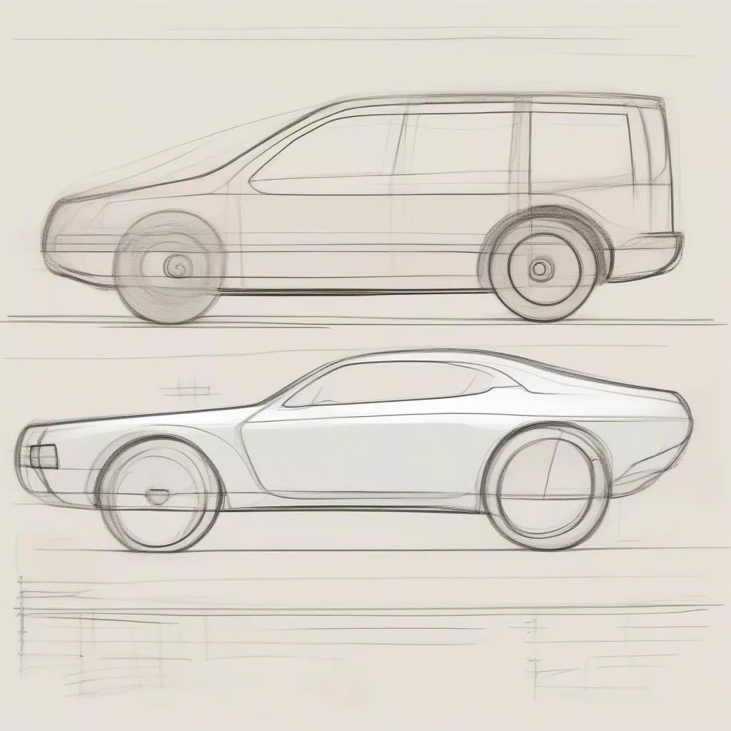 Hướng Dẫn Vẽ Ô Tô: Bí Kíp Cho Người Mới Bắt Đầu