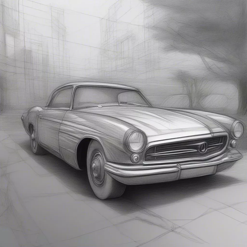 Traumauto Zeichnung: Der Stil spiegelt die Persönlichkeit wider