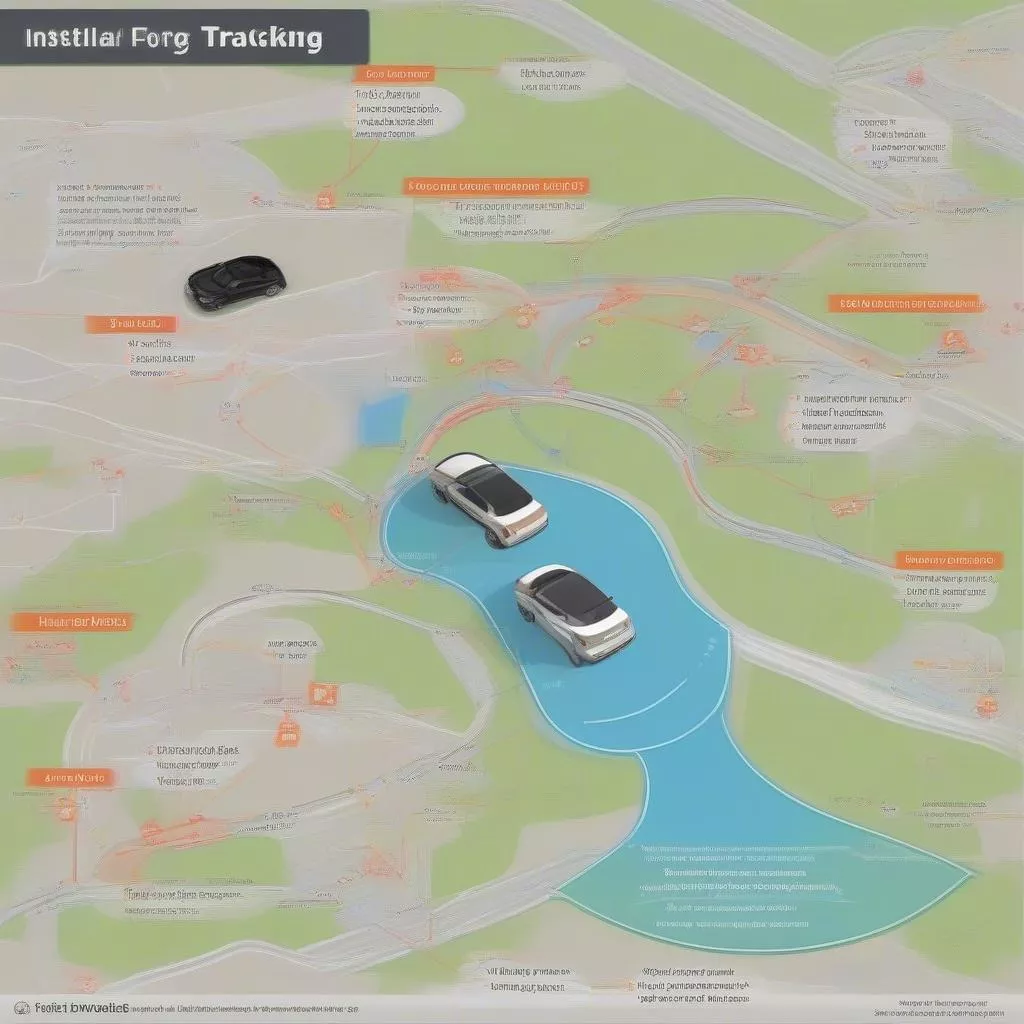 Feng Shui compliant GPS tracker installation location