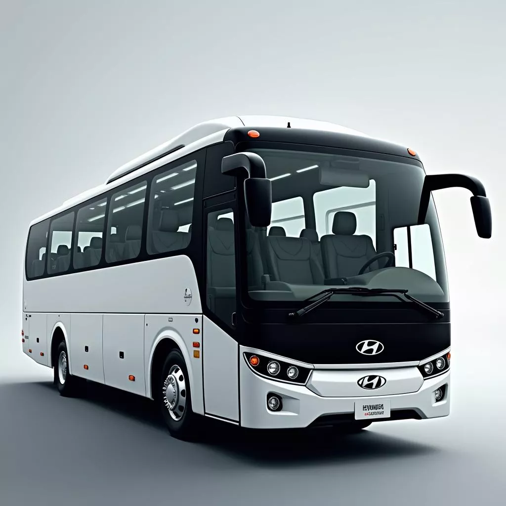 现代豪华45座巴士