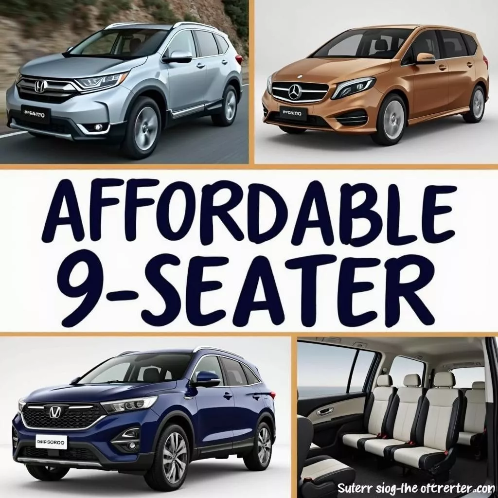 Hình ảnh xe 9 chỗ giá rẻ