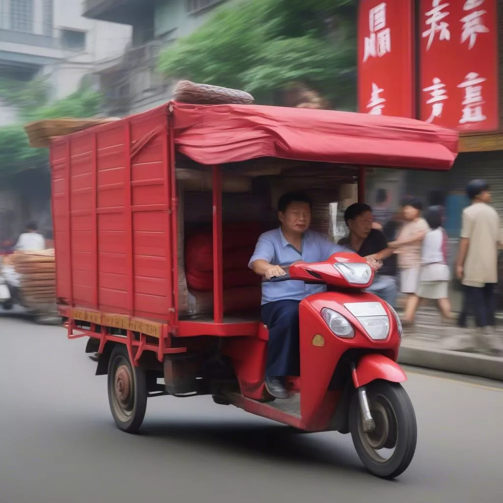 Giá Xe Ba Bánh Chở Hàng: Bí Quyết Chọn "Chiến Mã" Vững Chãi Cho Mọi Nhà