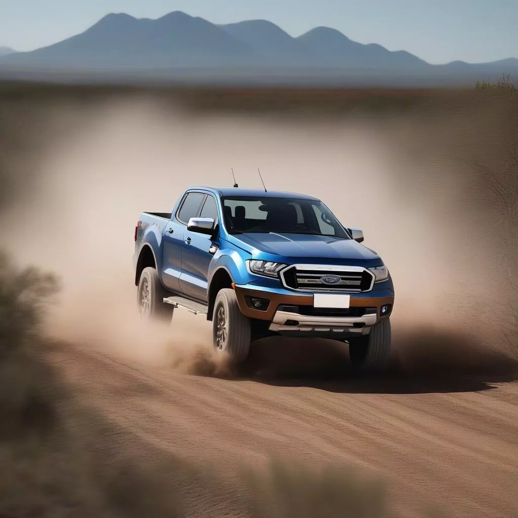 Xe bán tải Ford Ranger mạnh mẽ