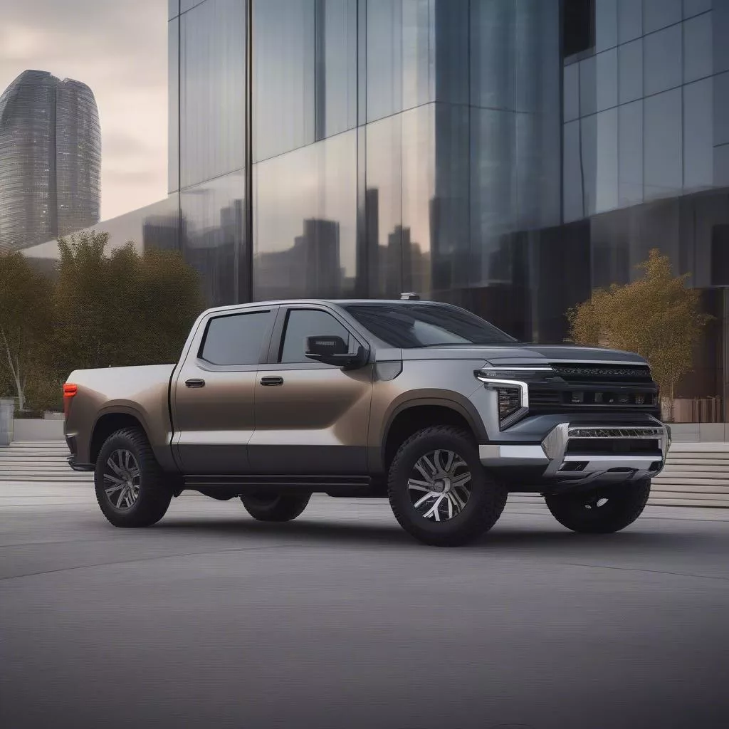 xe bán tải phong cách