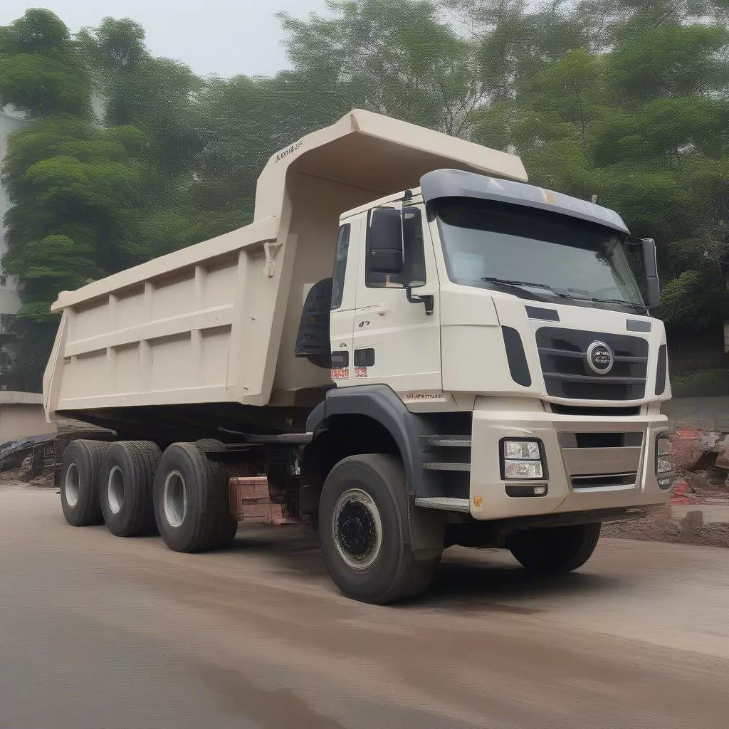 Xe ben 2 cầu Thaco