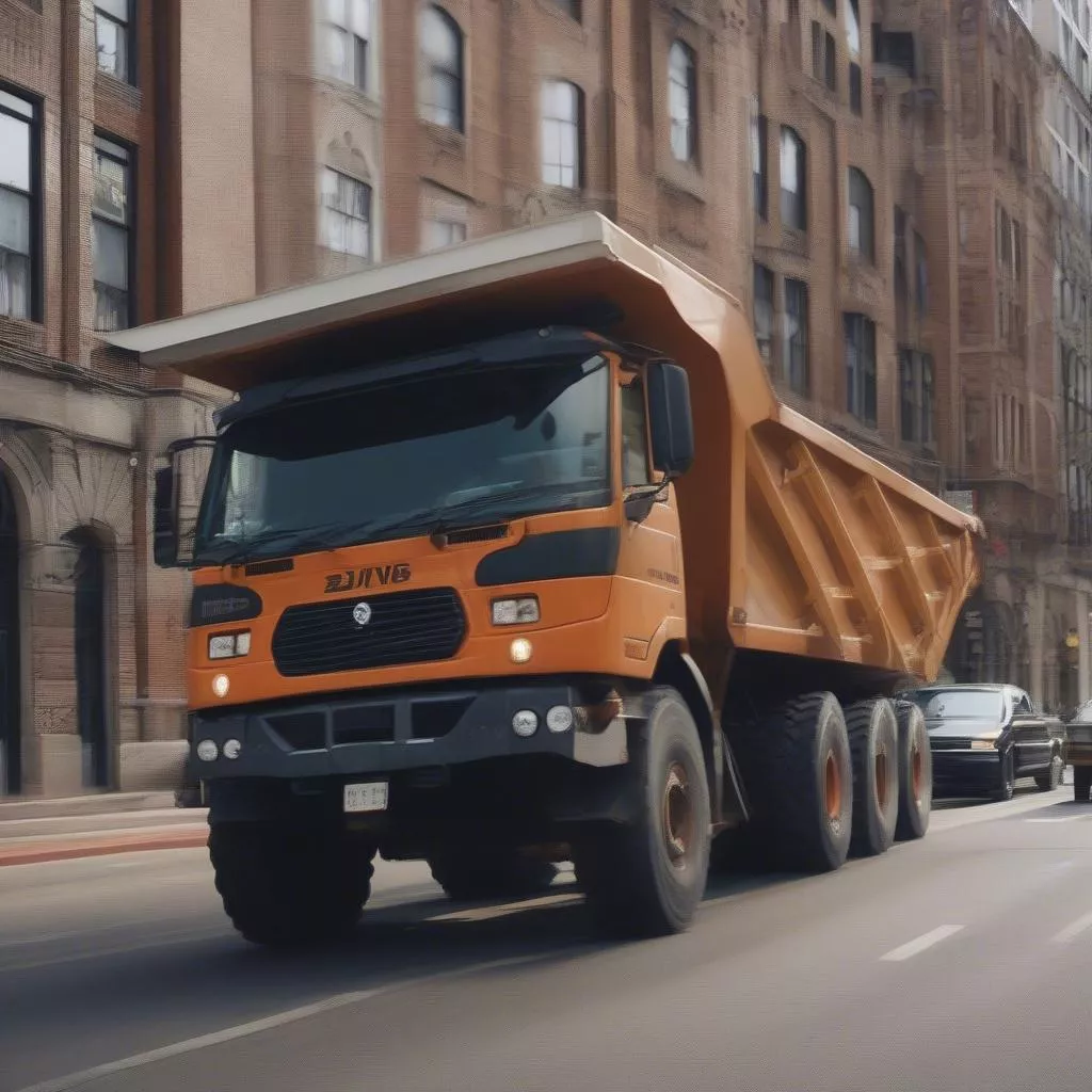 Kích thước xe ben 4 tấn: Bí mật về sức mạnh và sự tiện lợi