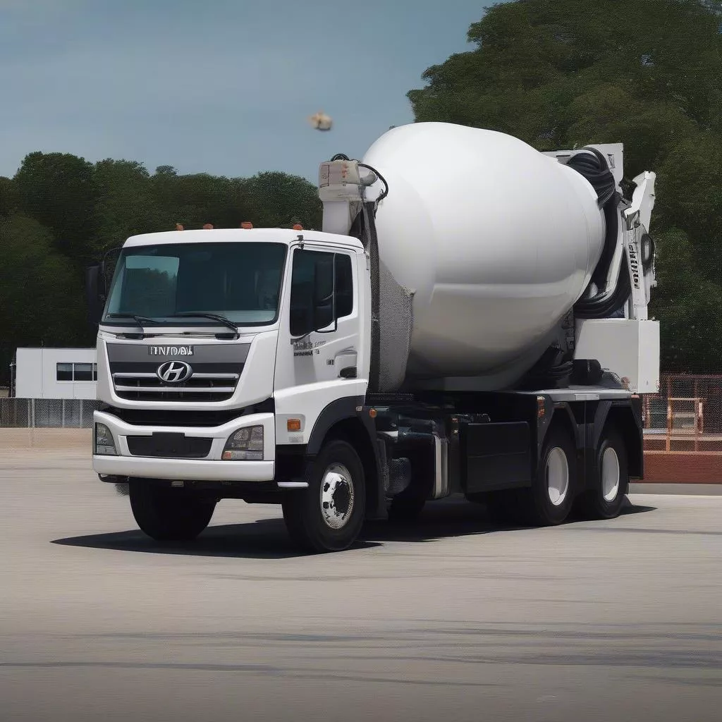 Hyundai Concrete Pump Truck