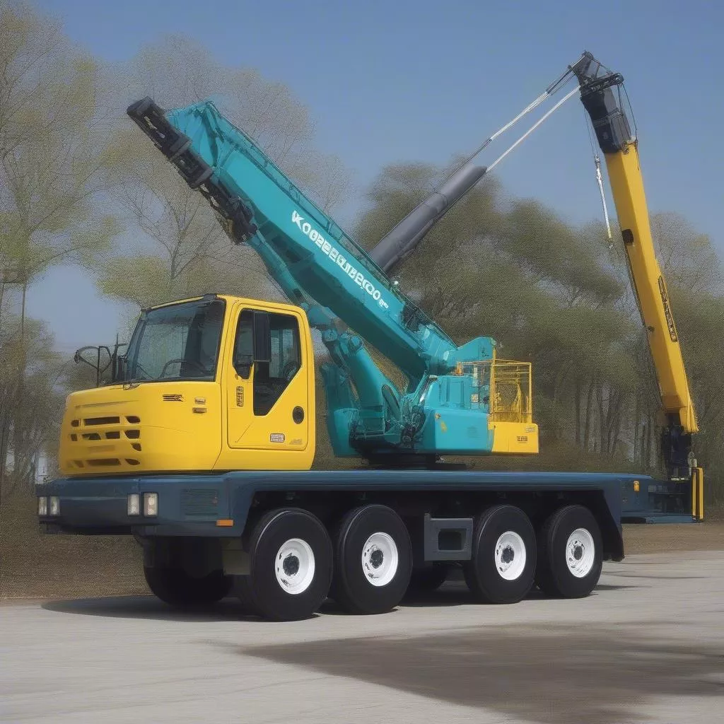 Kobelco 15-ton crane truck