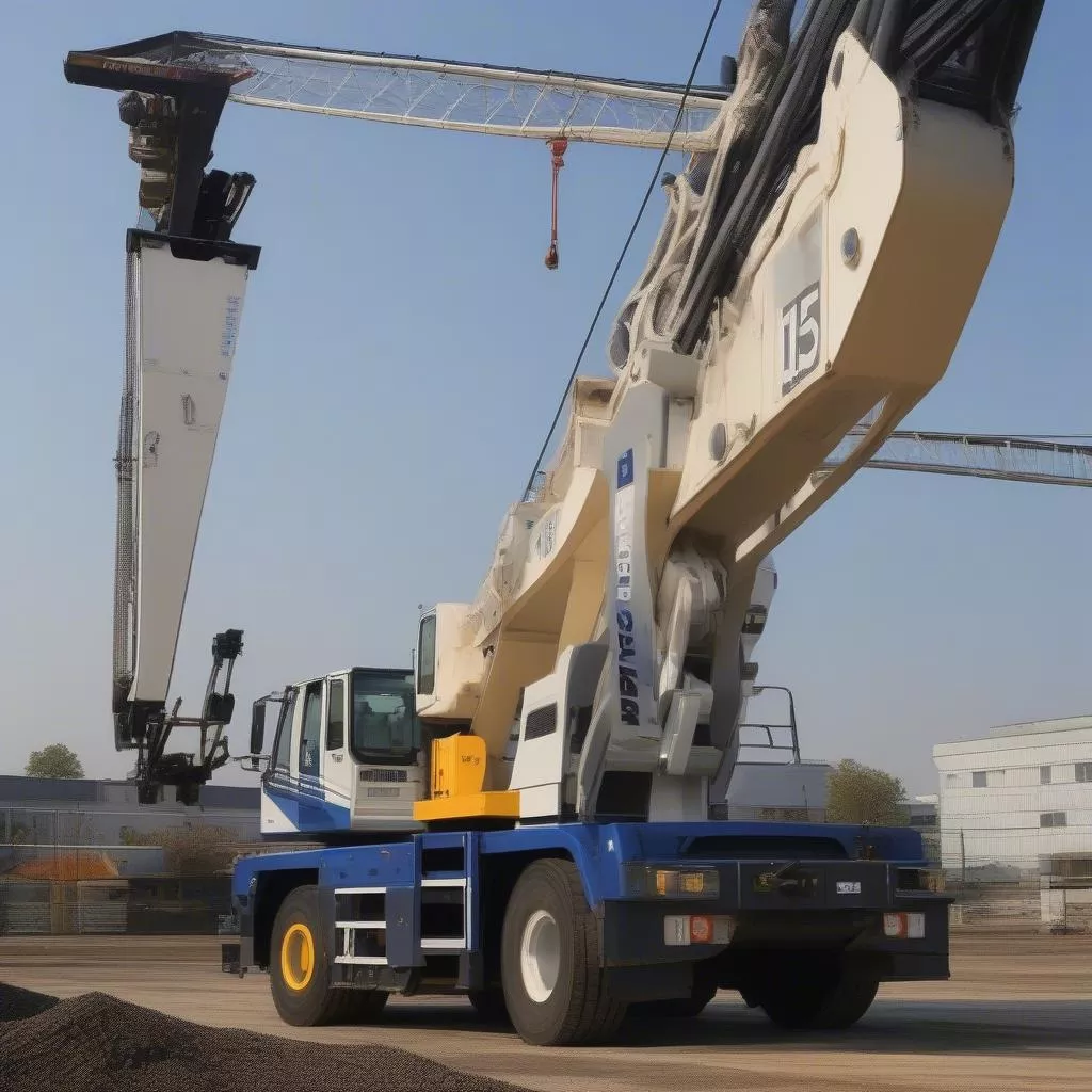 Tadano 15-ton crane truck