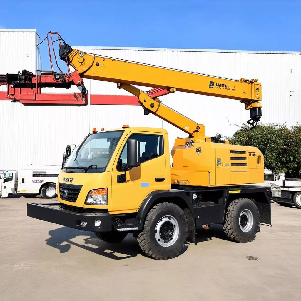 Bán Xe Cẩu Tự Hành 2.5 Tấn Cũ: Cẩm Nang Chọn Mua Từ A-Z