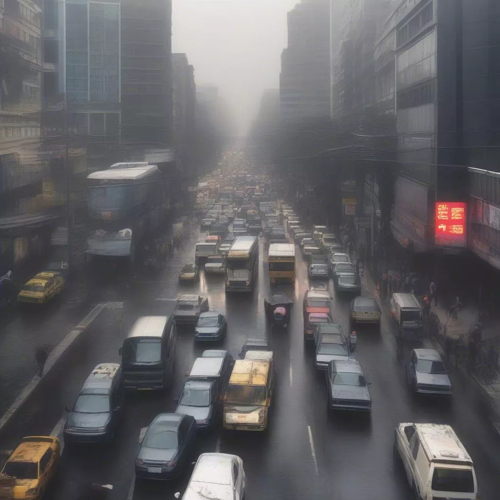 도시 운전 노하우: "운전은 체스와 같다"