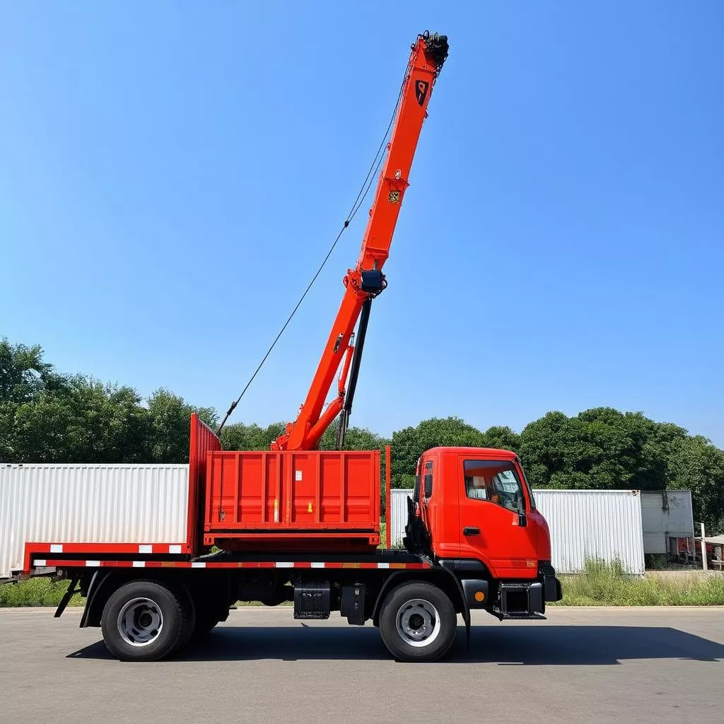 Giải Mã Sức Hút Của Dòng Xe Cẩu Sàn 5 Tấn Lắp Trên Nền Xe C1500