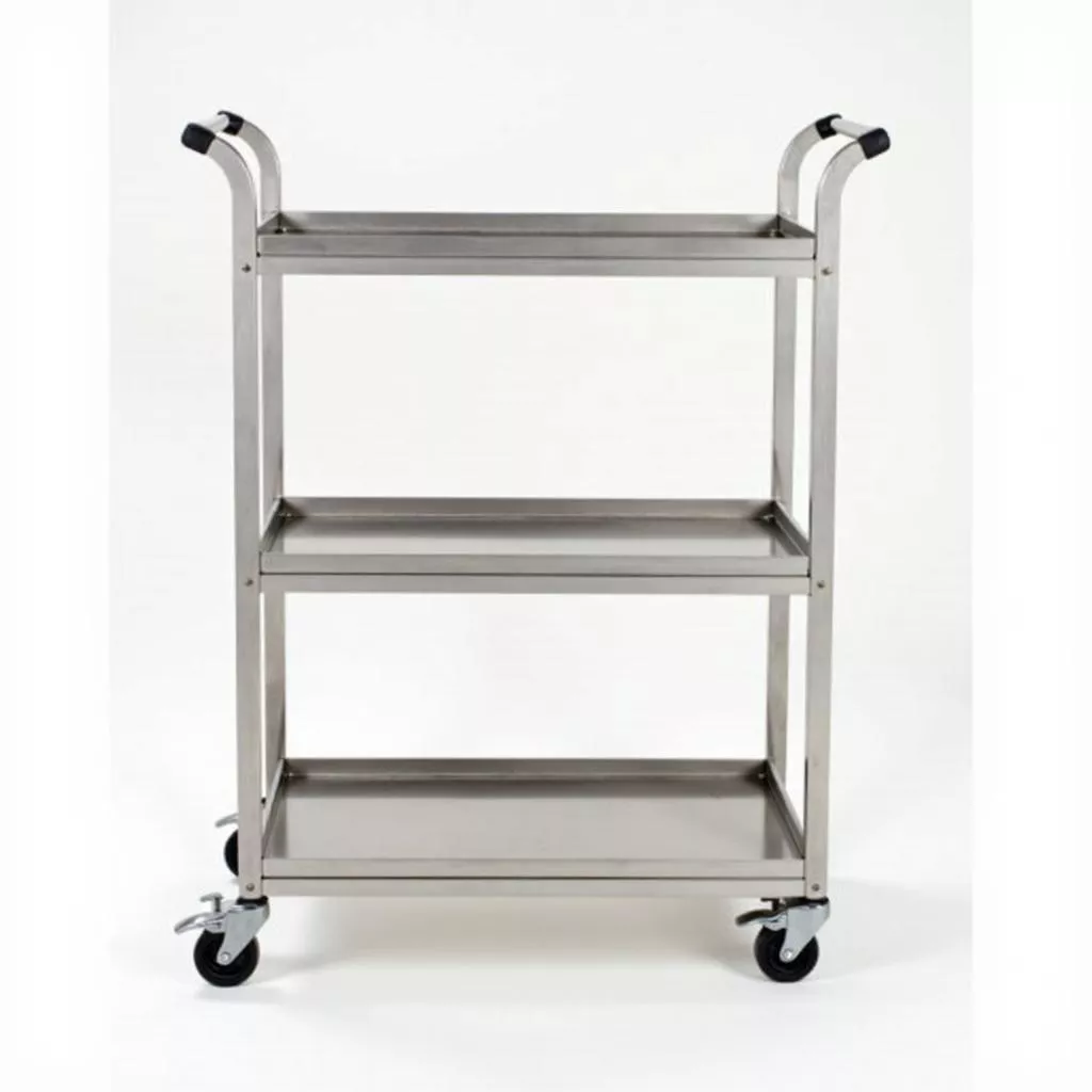 3-Tier Stainless Steel Utility Cart: The Smart Choice