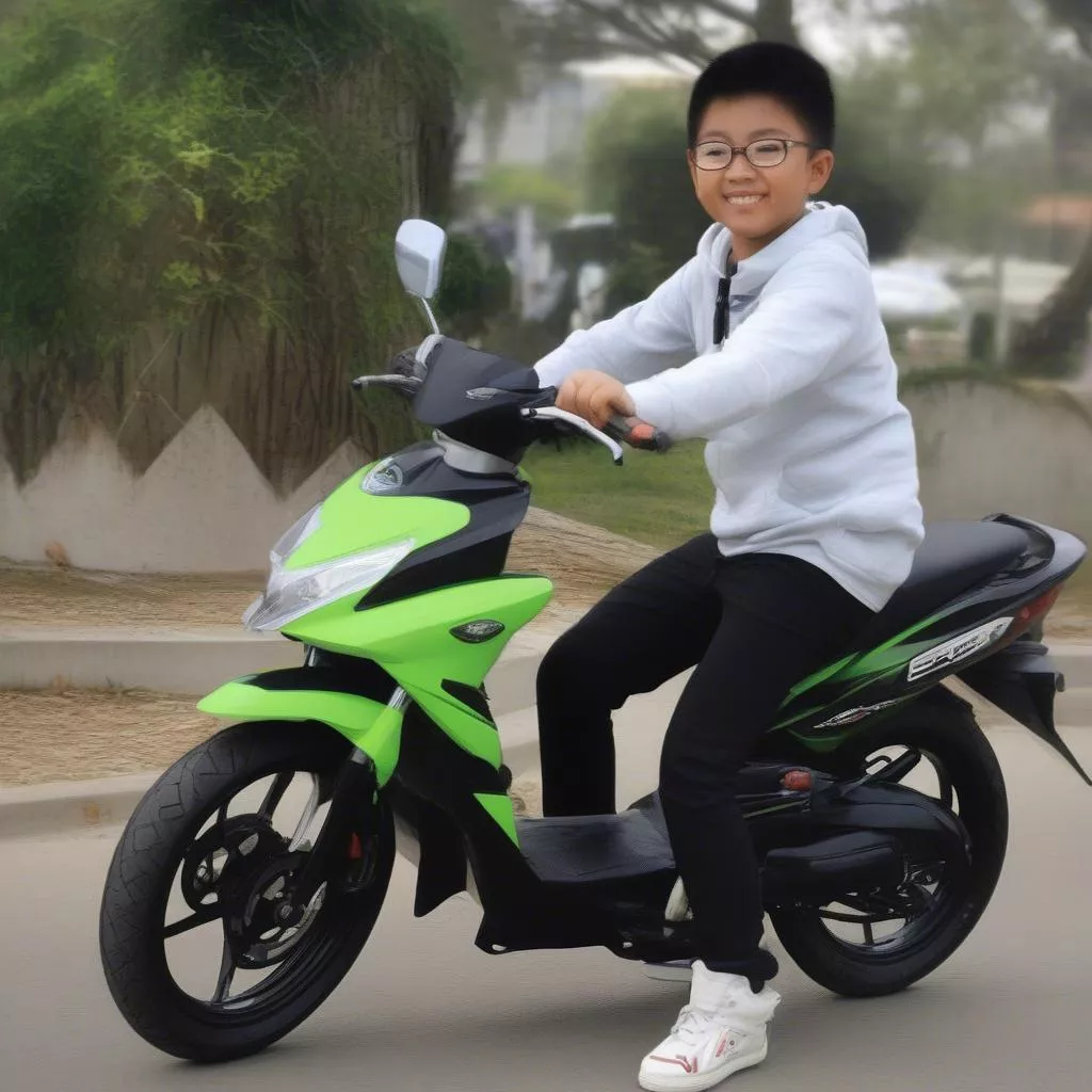 Xe Exciter 50cc giá rẻ, phù hợp cho người mới lái