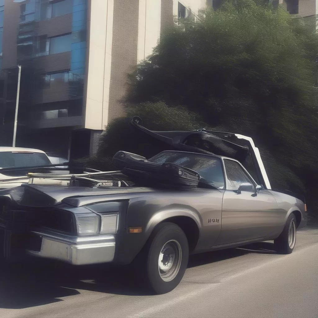 Receiving a traffic ticket