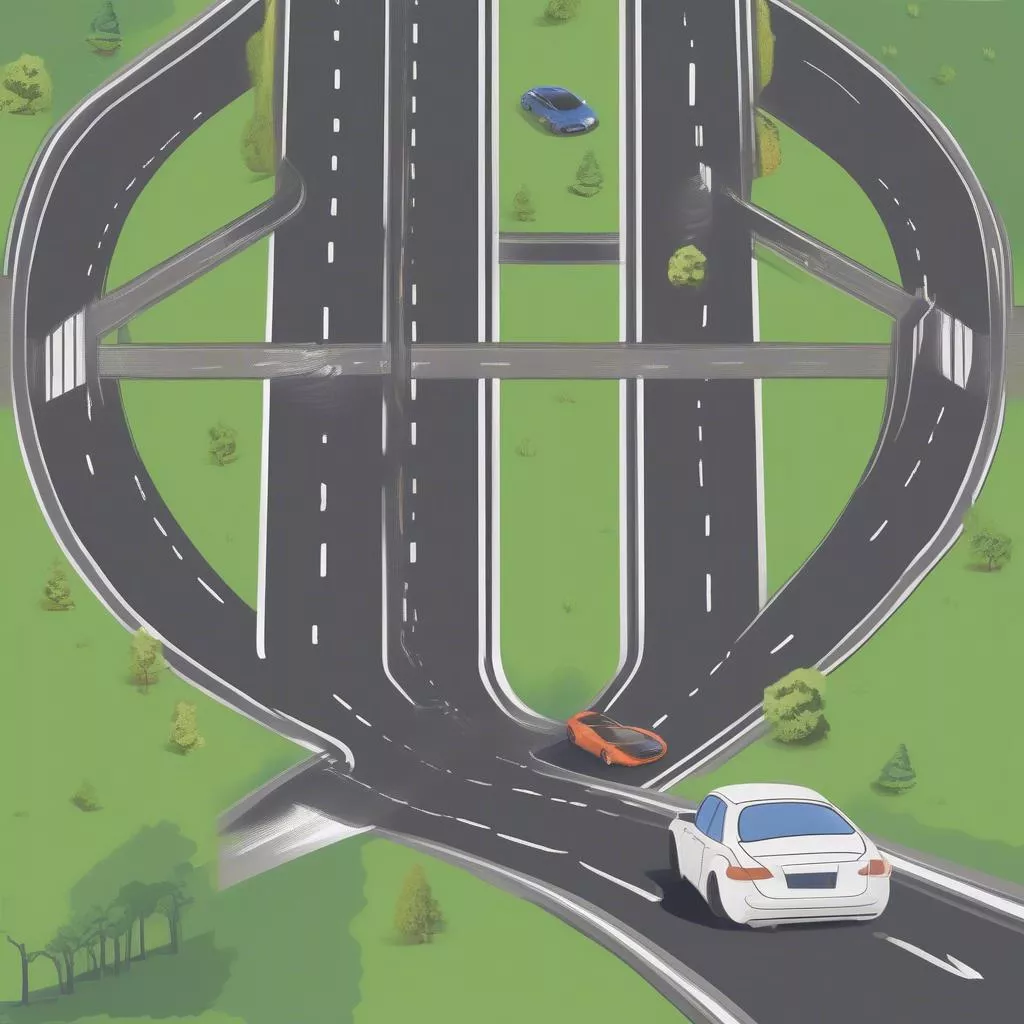 Car for driving test