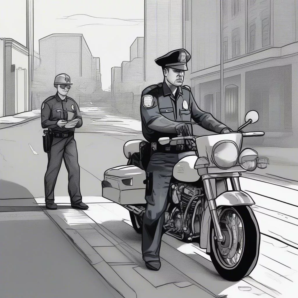 Fines for Driving a Motorcycle Without a License Plate in Vietnam