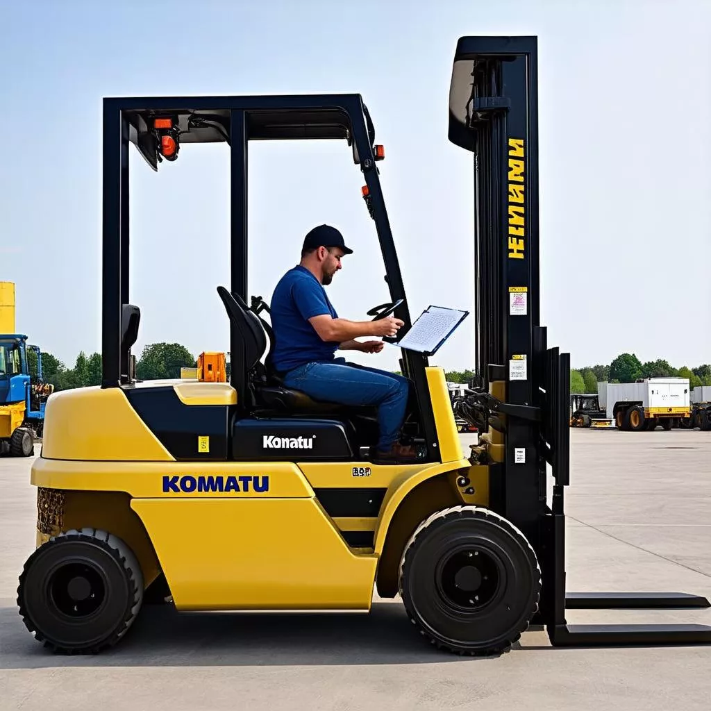Buying a Used 2.5 Ton Komatsu Forklift: A Comprehensive Guide