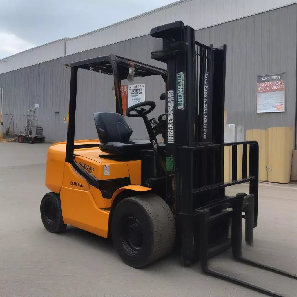 Xe nâng Lonking 2.5 tấn tại đại lý