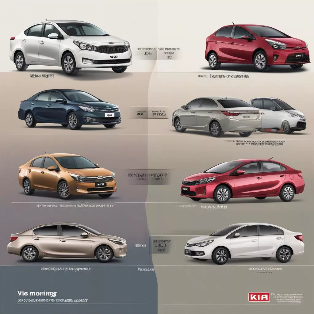 So sánh các dòng xe ô tô cũ Kia Morning, Toyota Vios, Honda City