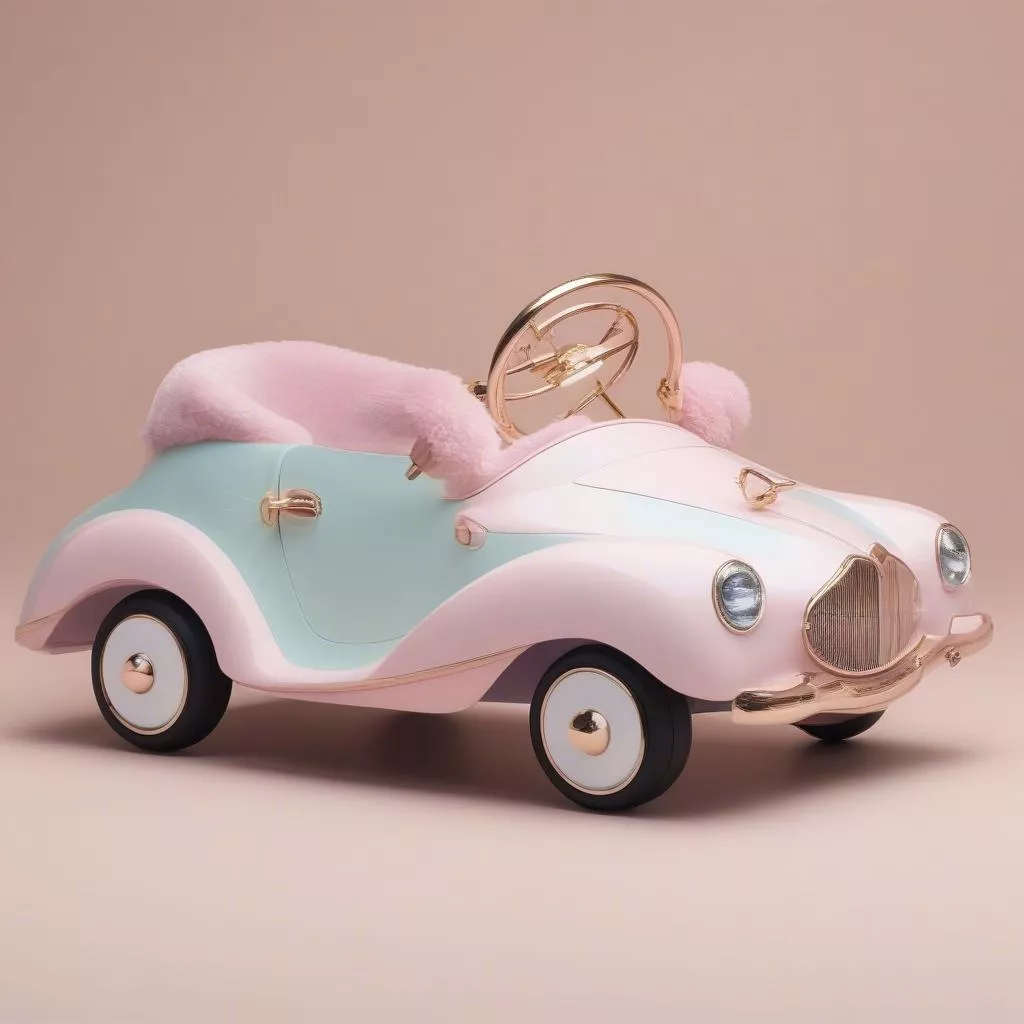 Hình ảnh xe ô tô điện trẻ em công chúa