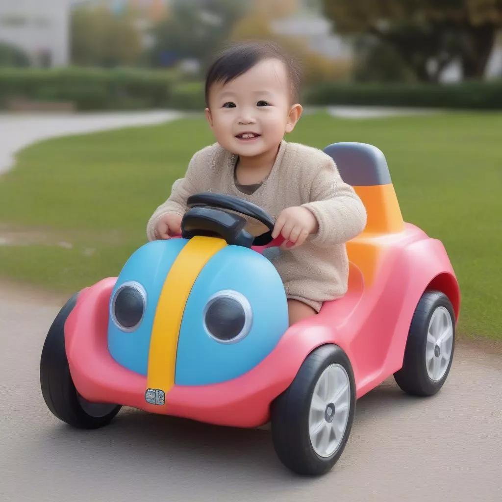 Lựa chọn xe ô tô điện trẻ em: Niềm vui cho bé, an tâm cho mẹ