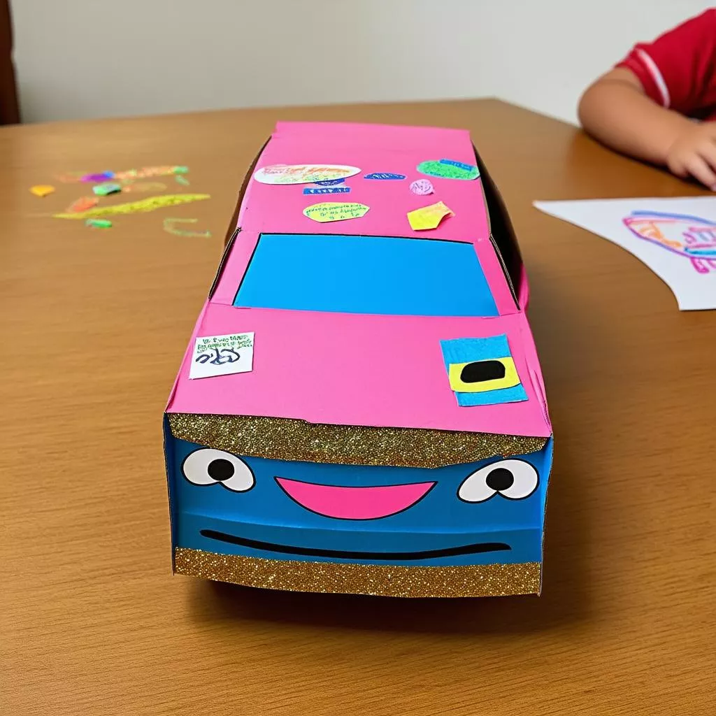 trang-tri-xe-oto-hop-giay