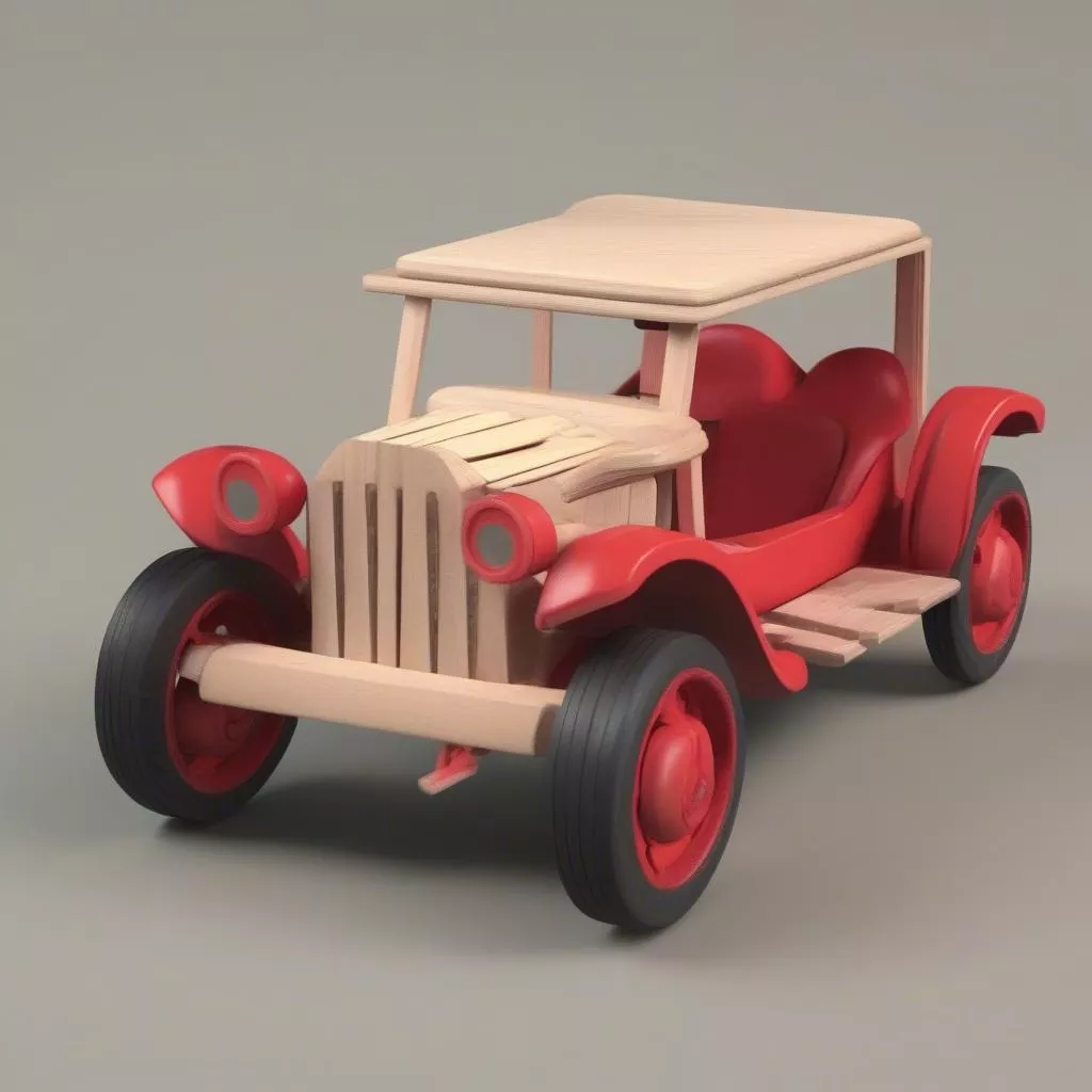 Hướng dẫn làm xe ô tô bằng que đè lưỡi độc đáo và sáng tạo