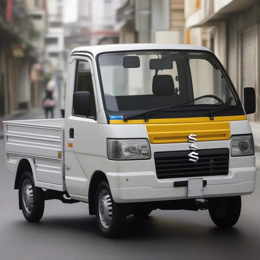 Xe Suzuki Carry Truck 7 chỗ cũ 