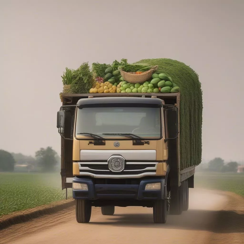 Xe tải 1t4 chuyên chở hàng hóa nông sản