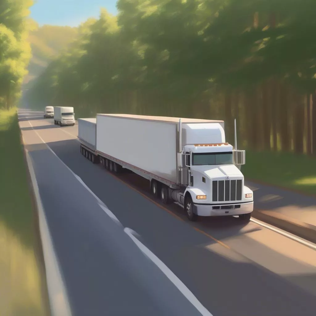 Xe tải 2 tấn rưỡi dùng để vận chuyển